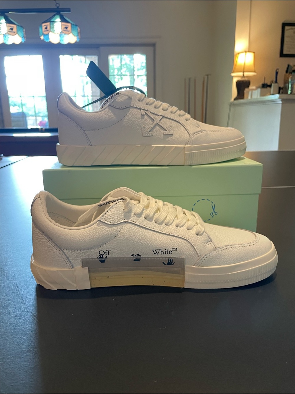 OFF-WHITE Vulc Low Leather White | Men’s 12 | NWB